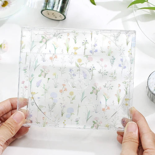 BGM Clear Tape- flourish pattern