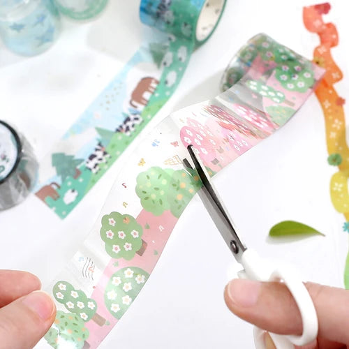 BGM Clear Tape- Scenery