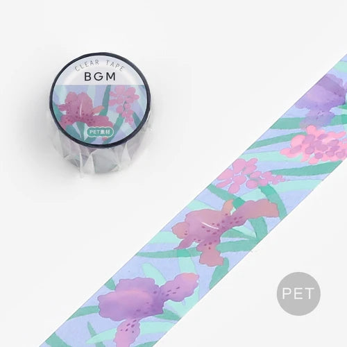 BGM Clear Tape- Blue Algae