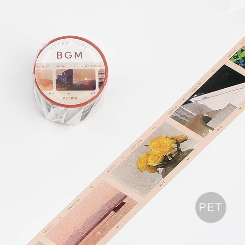 BGM Clear Tape- Film* Yellow