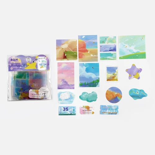 BGM Flake Stickers- Phantom Journey *Dream Sky