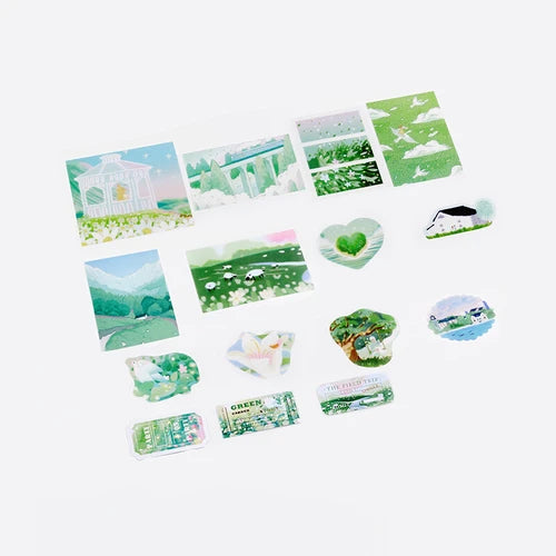 BGM Flake Stickers- Phantom Journey * Midorino