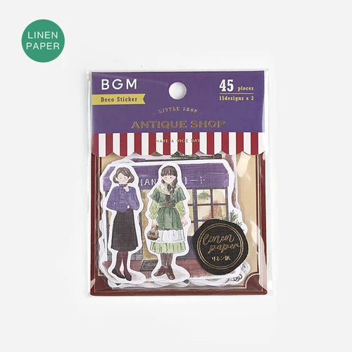 BGM Flake Stickers- Little Shop* Antique Shop