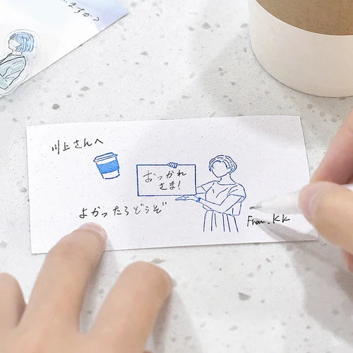 BGM Clear Stamp -Women* Office