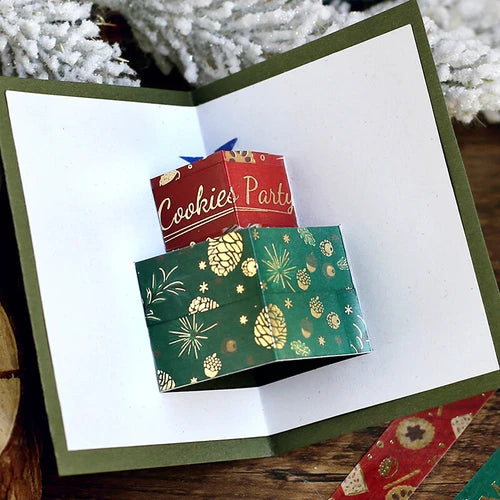 BGM Washi Tape Christmas Limited Edition - Pine Cones