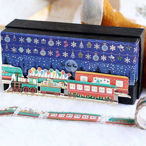 BGM Washi Tape Christmas Limited Edition -Trains