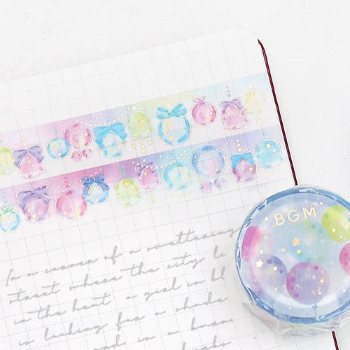BGM Washi Tape - Bubbles