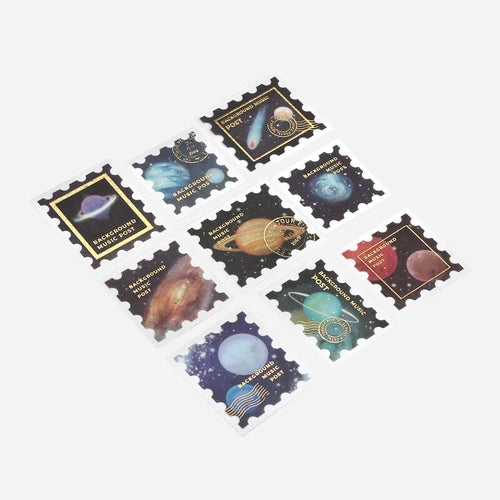 BGM Flake Stickers- Post Office*Universe