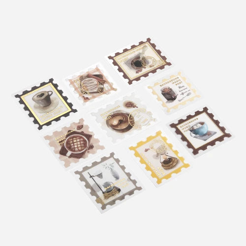 BGM Flake Stickers- Post Office*Coffee