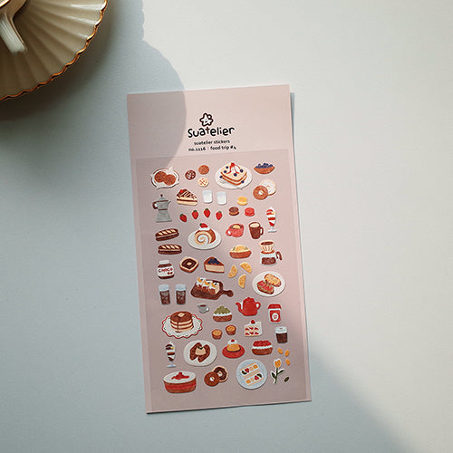 Suatelier no 1116: Food Trip #4 Stickers