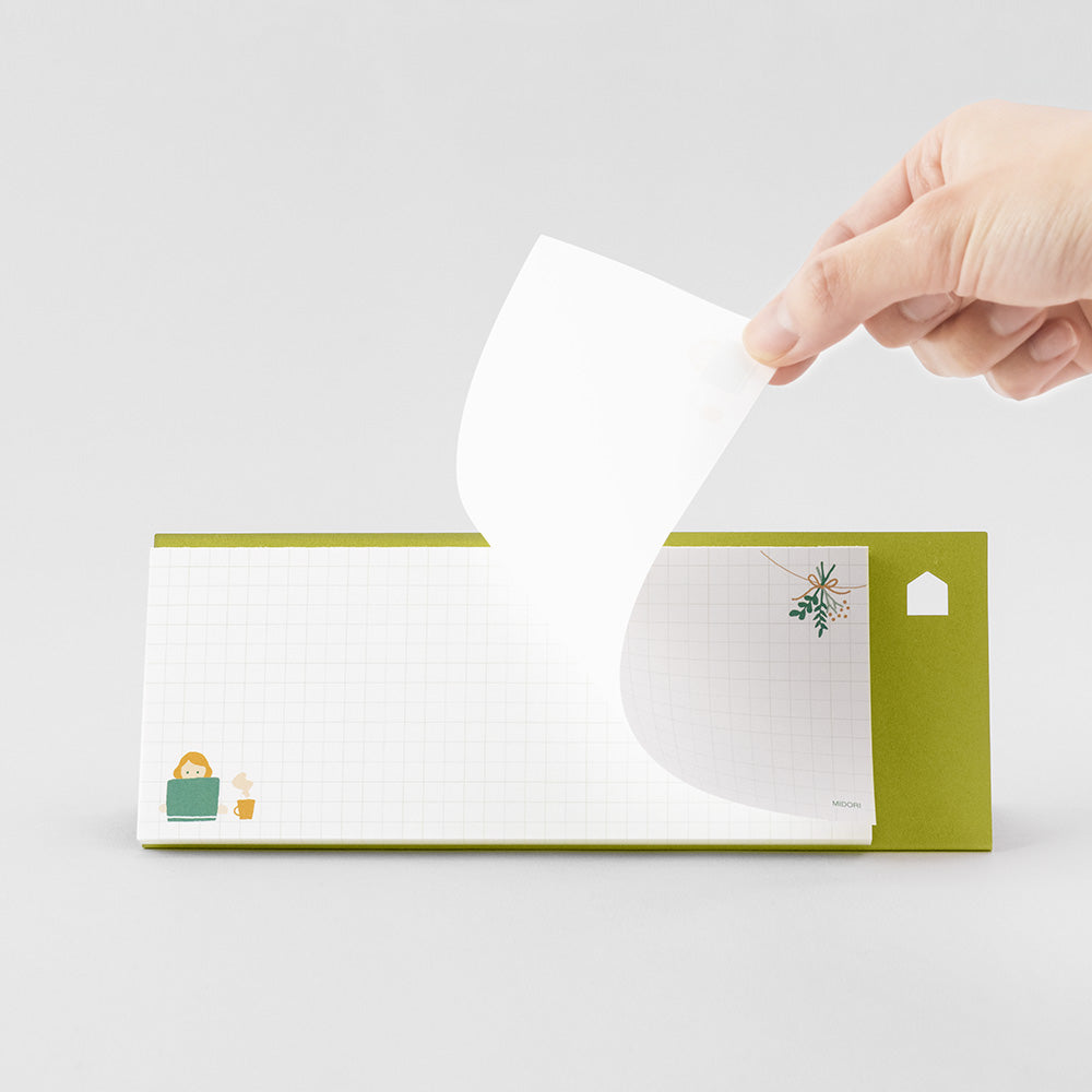 Stand Memo Pad Horizontal Type Free