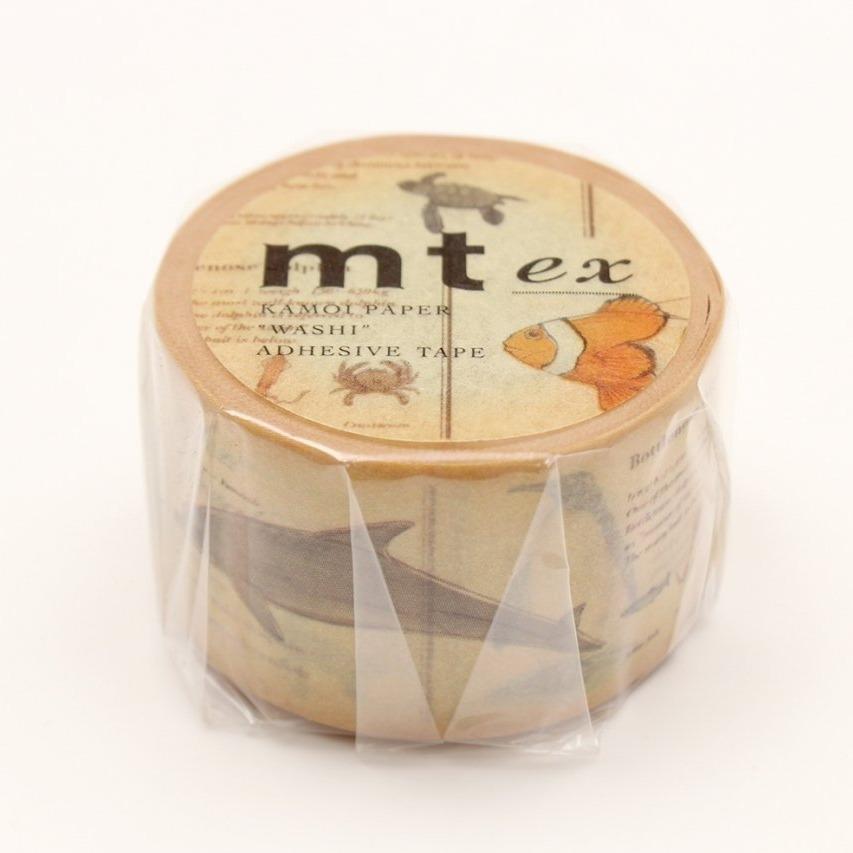 MT EX Washi Tape Encyclopedia / Marine Creature