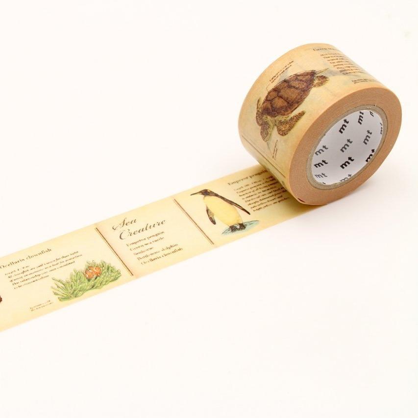 MT EX Washi Tape Encyclopedia / Marine Creature