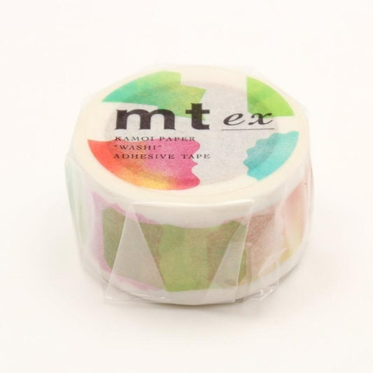 MT EX Washi Tape Label Watercolor