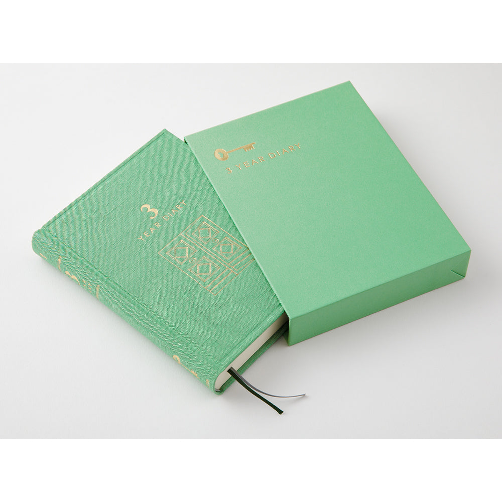 3-Year Diary Gate Mini Green 【Limited Edition】