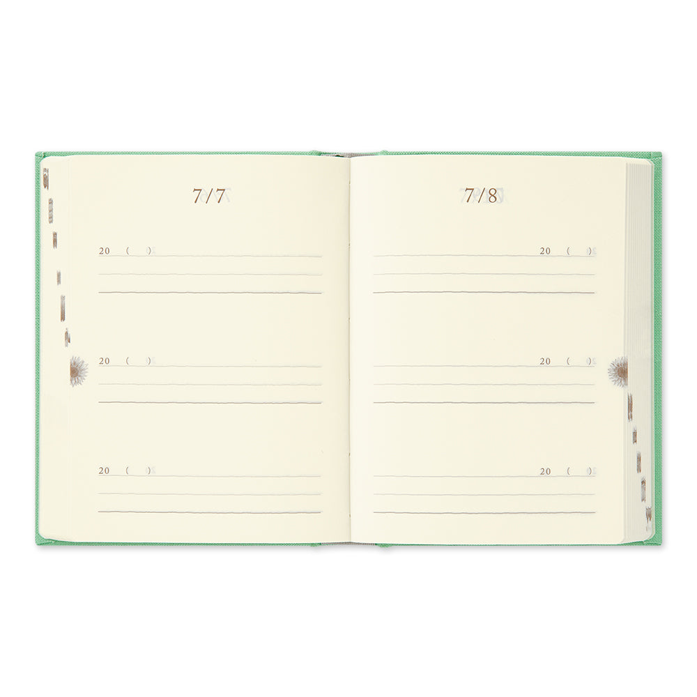3-Year Diary Gate Mini Green 【Limited Edition】