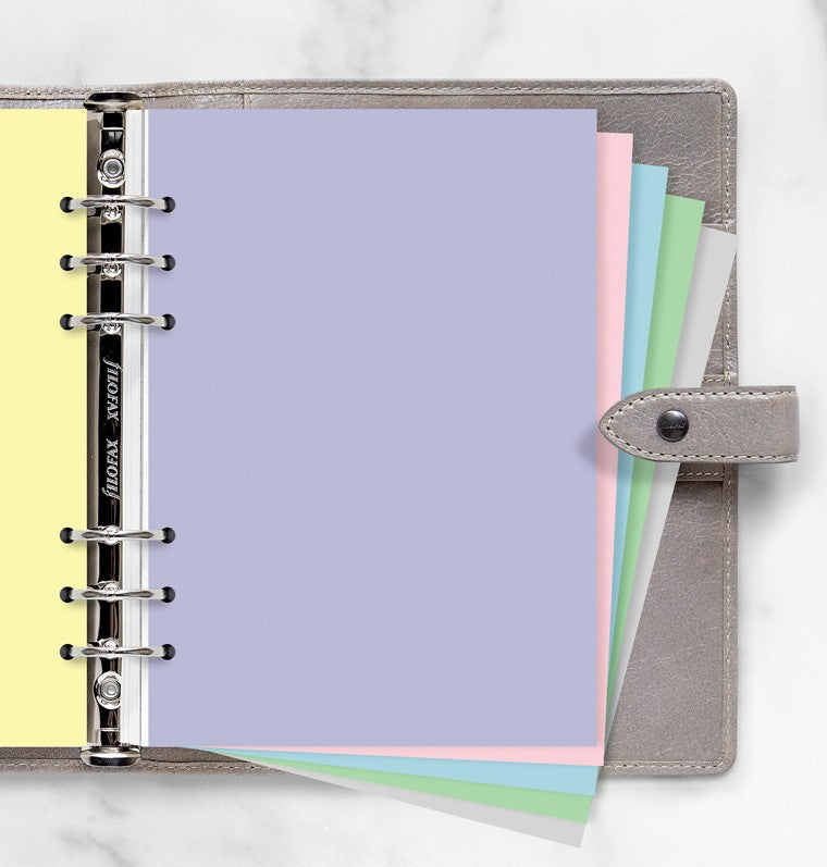 Pastel Plain Notepaper A5 Refill