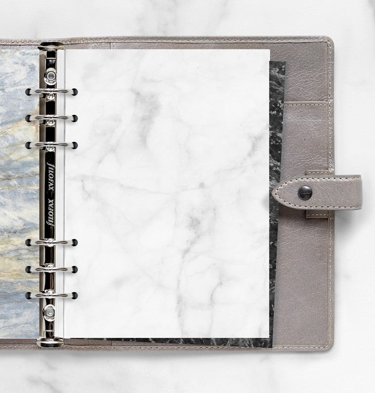 Marble Plain Notepaper A5 Refill