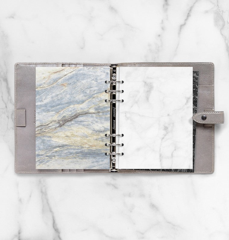 Marble Plain Notepaper A5 Refill