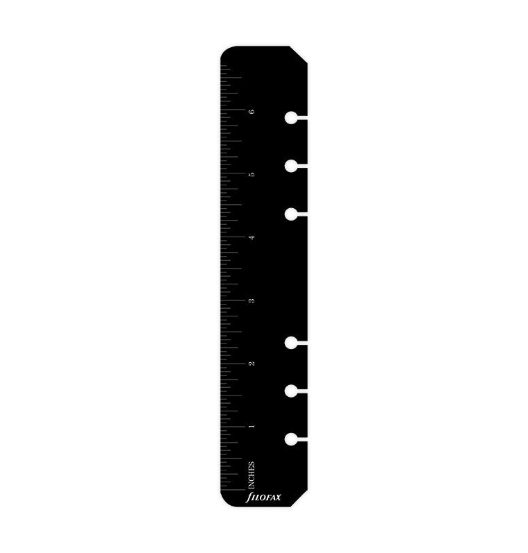 Ruler Page Marker Black Personal