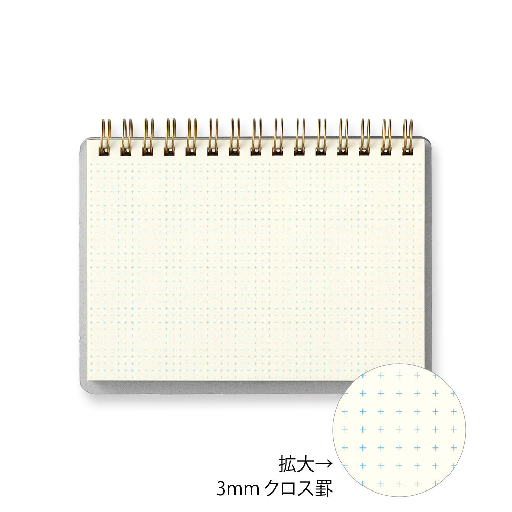 Notebook A6 +Stand Cross Dot Gridded