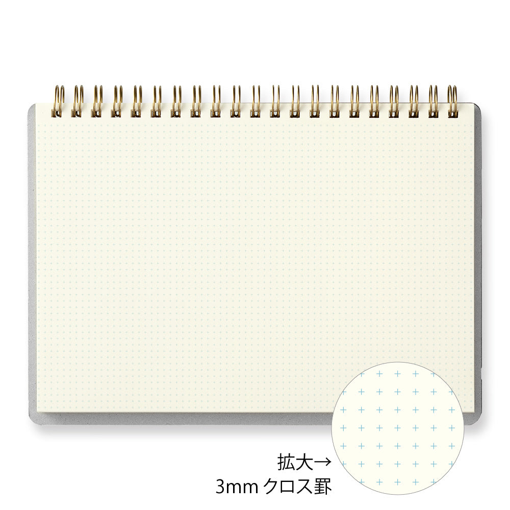 Notebook A5 +Stand Cross Dot Gridded