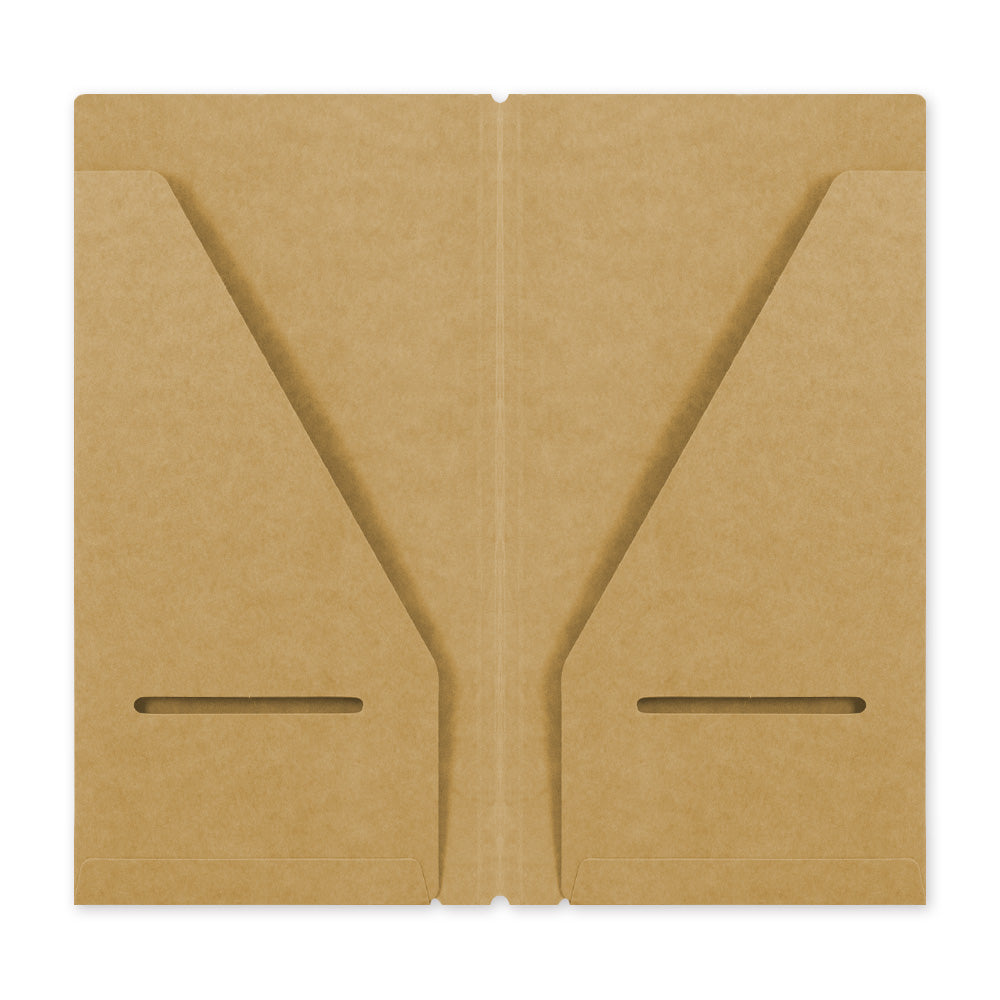 TRAVELER'S notebook Refill Kraft Paper Folder 020