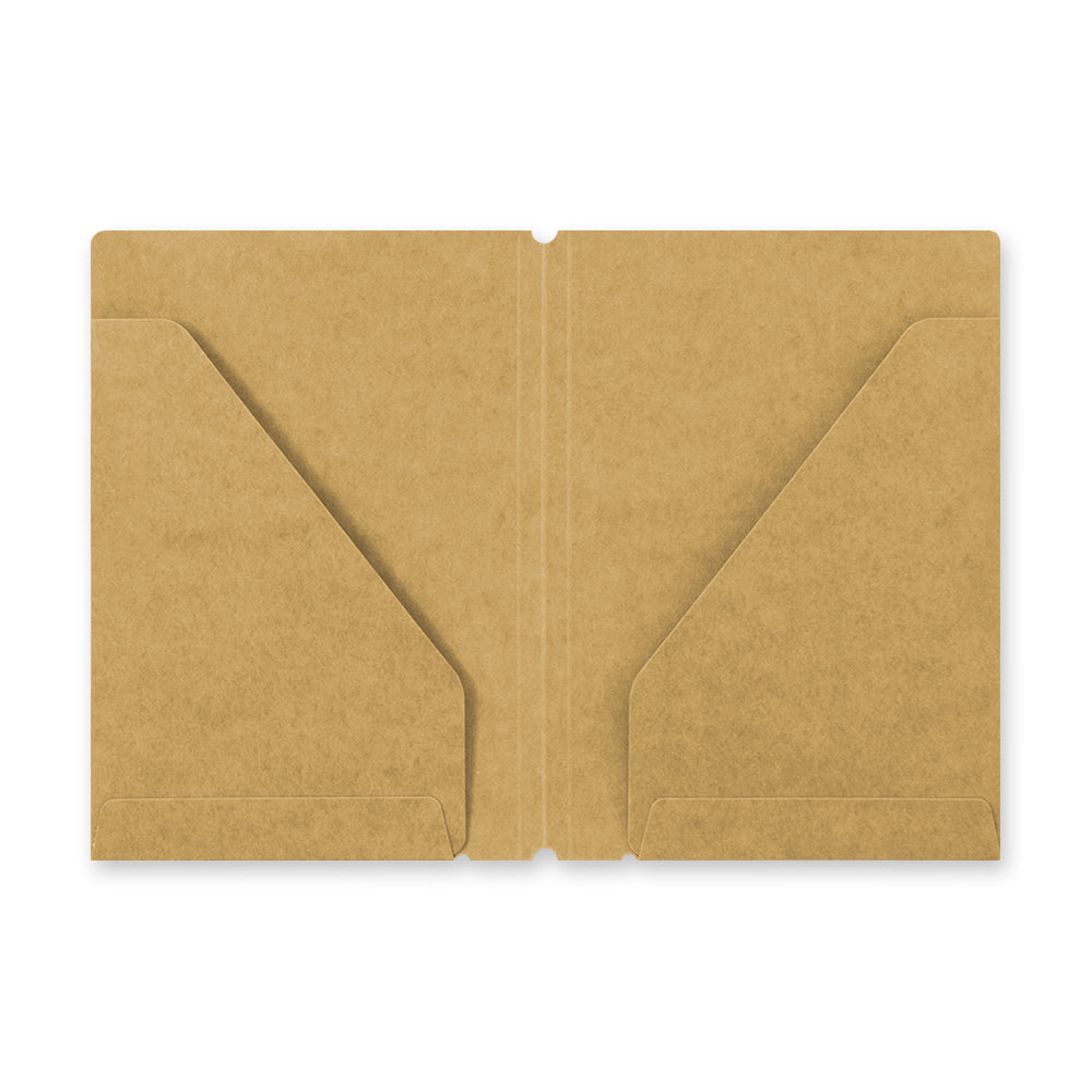 TRAVELER'S notebook Refill (Passport Size) Kraft Paper Folder 010