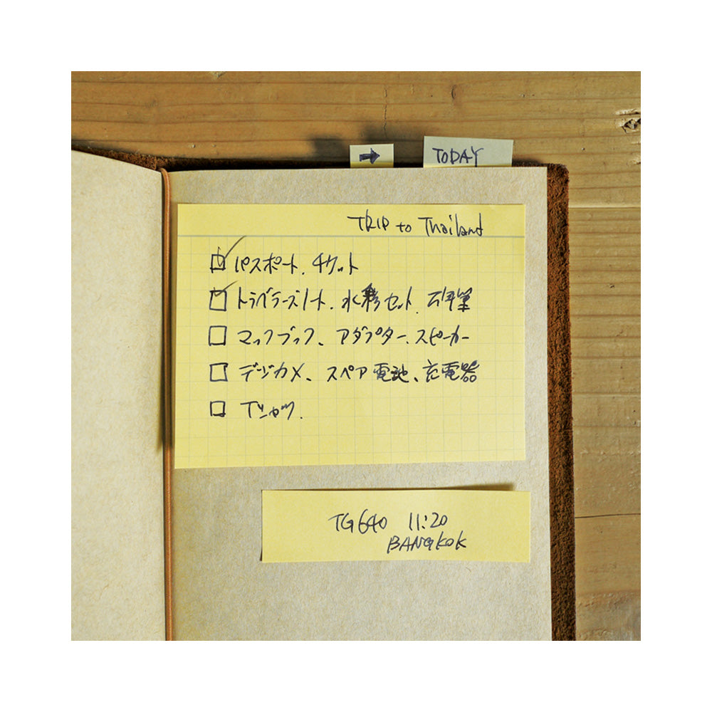 TRAVELER'S notebook Refill Sticky Memo Pad 022