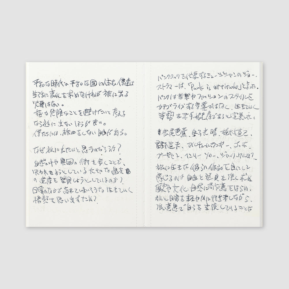 TRAVELER'S notebook Refill (Passport Size) Light Paper 005