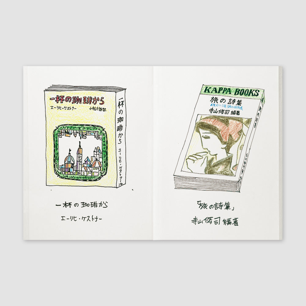 TRAVELER'S notebook Refill (Passport Size) Drawing Paper 008