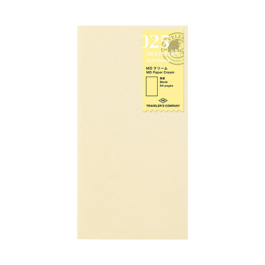 TRAVELER'S notebook Refill MD Paper Cream