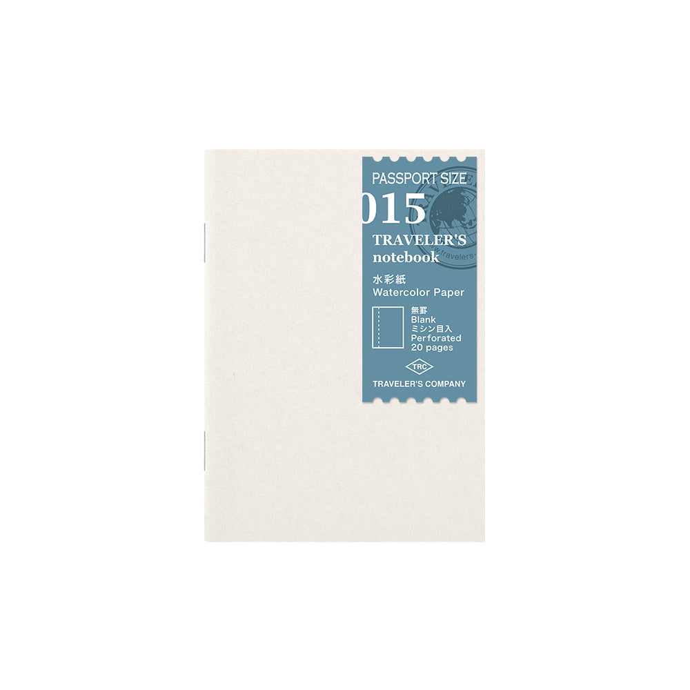 TRAVELER'S notebook Passport Size Refill Watercolor Paper