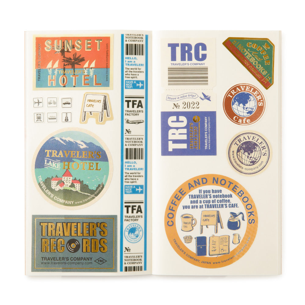 TRAVELER’S notebook Refill Sticker Release Paper