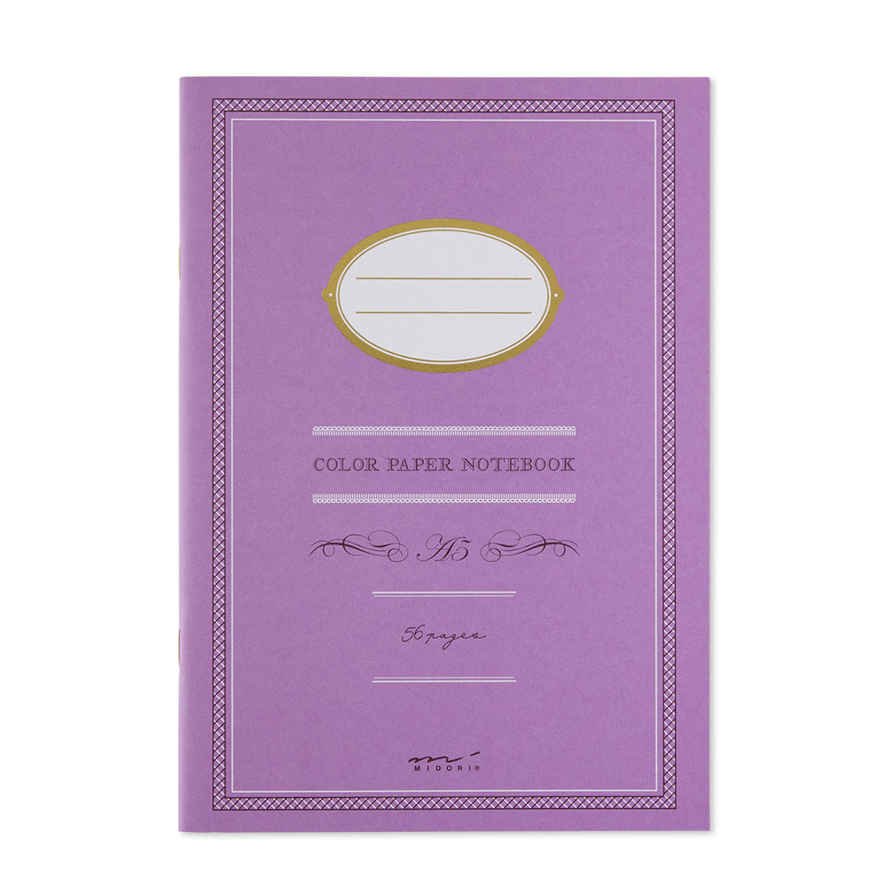 Notebook A5 Color Purple