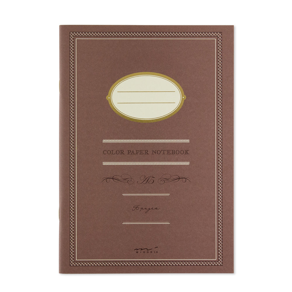 Notebook A5 Color Brown