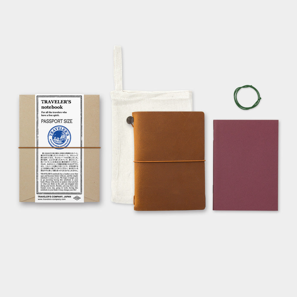 TRAVELER'S notebook (Passport Size) Camel