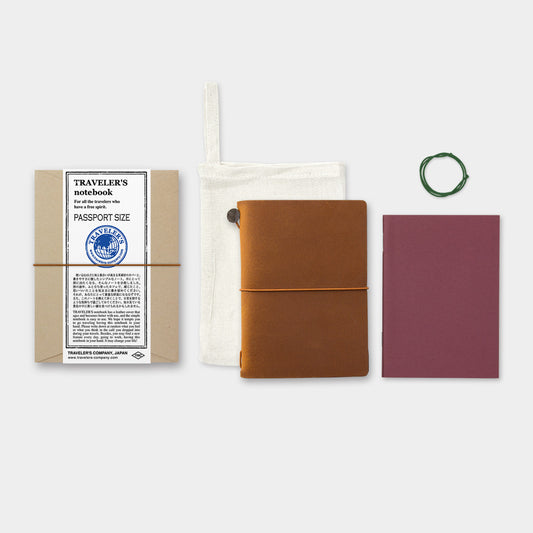 TRAVELER'S notebook (Passport Size) Camel