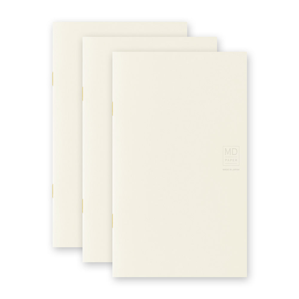 MD Notebook Light (B6 Slim) Blank 3pcs Pack