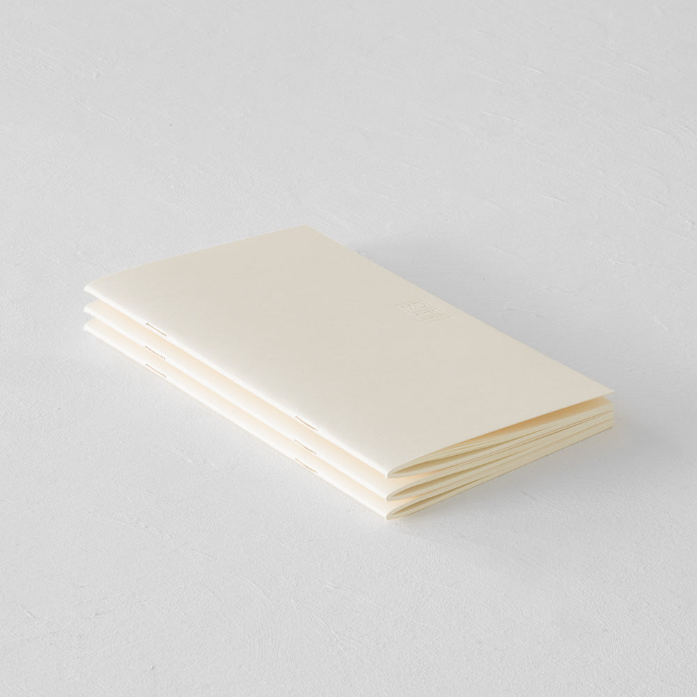 MD Notebook Light (B6 Slim) Blank 3pcs Pack