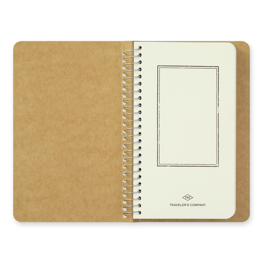 TRC SPIRAL RING NOTEBOOK (A6 Slim) MD White