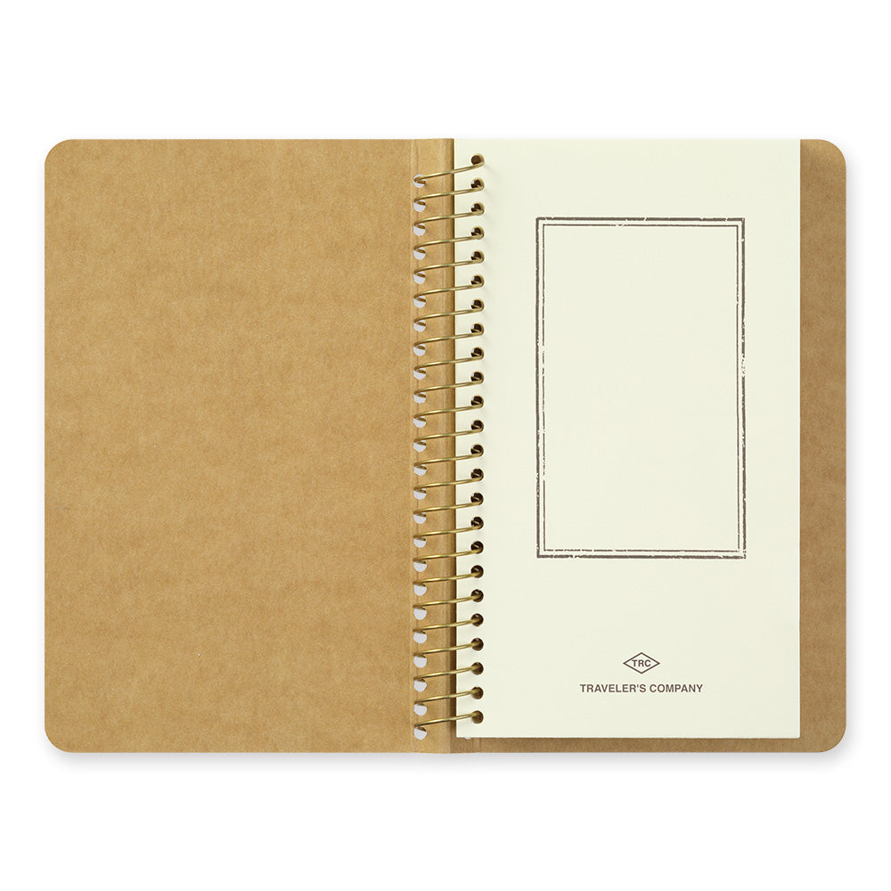 TRC SPIRAL RING NOTEBOOK (A6 Slim) Paper Pocket