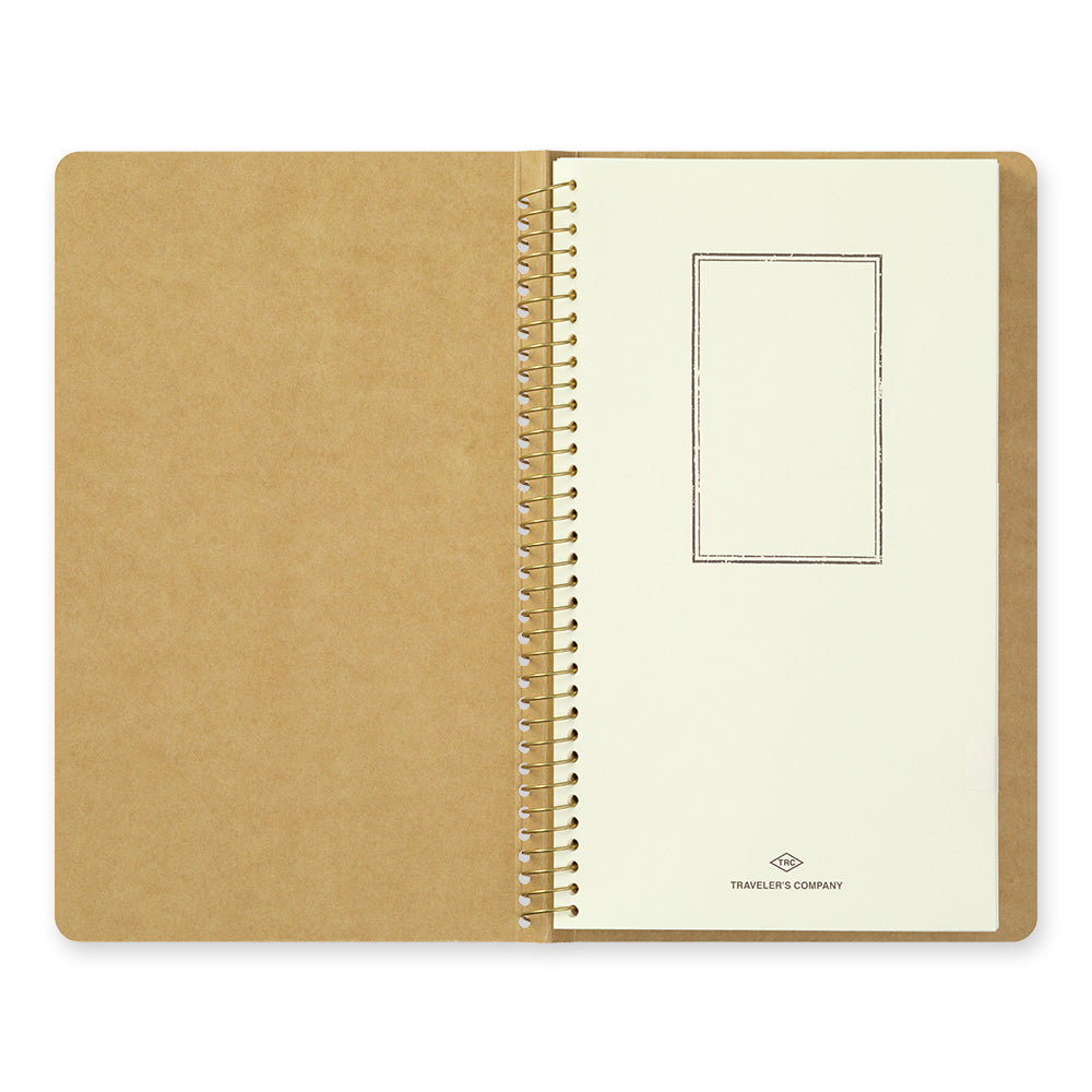 TRC SPIRAL RING NOTEBOOK (A5 Slim) Paper Pocket