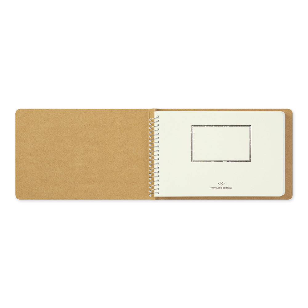 TRC SPIRAL RING NOTEBOOK B6 MD White