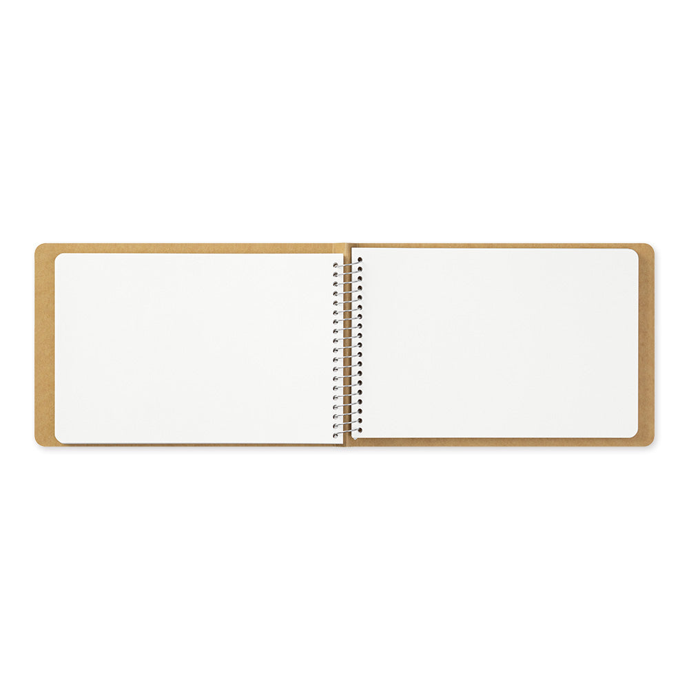 TRC SPIRAL RING NOTEBOOK B6 MD White