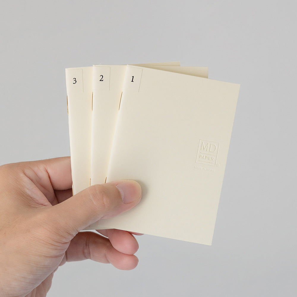 MD Notebook Light A7 Blank 3pcs Pack
