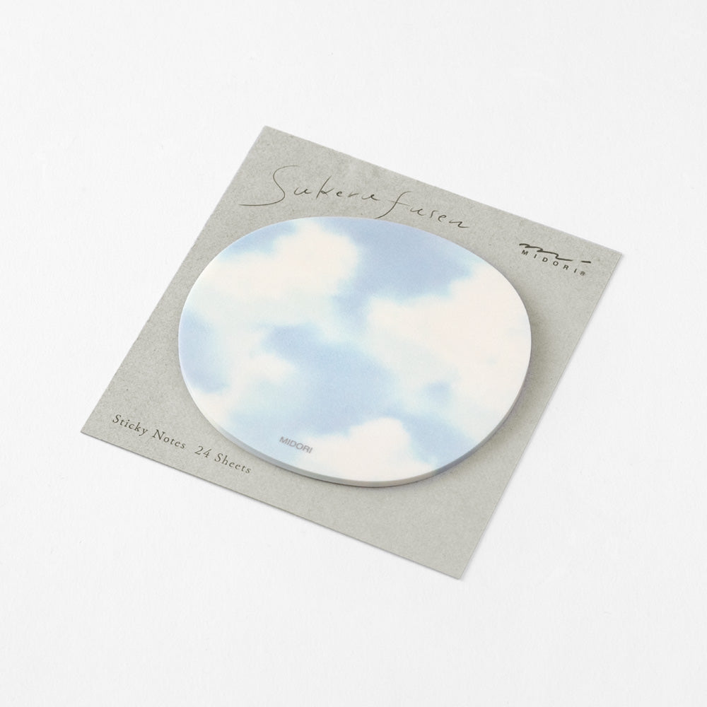 Sticky Notes Transparency Sky Light Blue