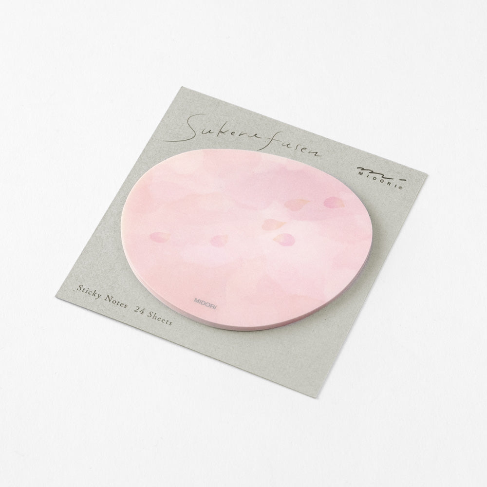 Sticky Notes Transparency Petals Pink