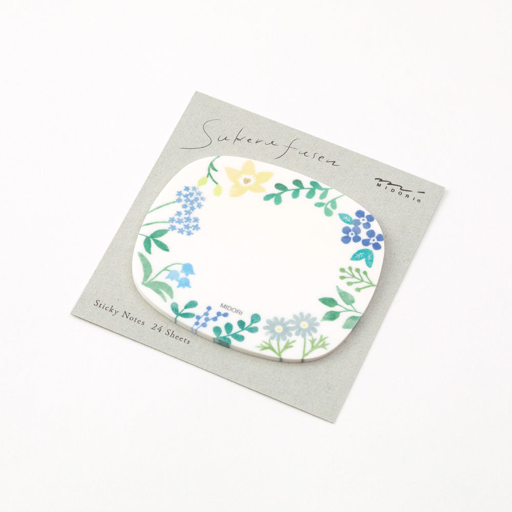 Sticky Notes Transparency Wild Flowers