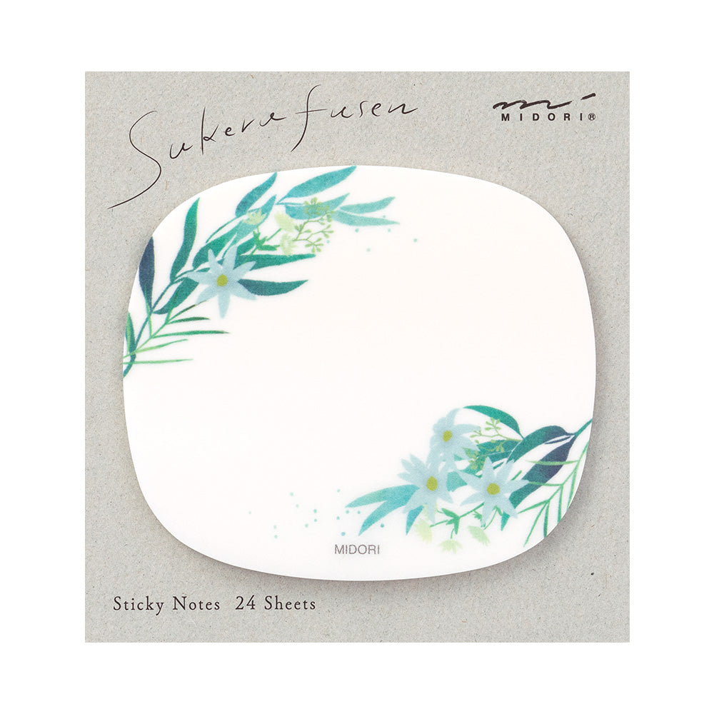 Sticky Notes Transparency Leaves